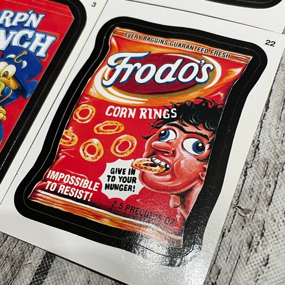 Lot of 10 Wacky Pack Trading Card Stickers TCG GPK Like New! - Picture 3 of 12